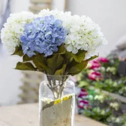 Princess Hydrangea Stem Blue (106cmH)