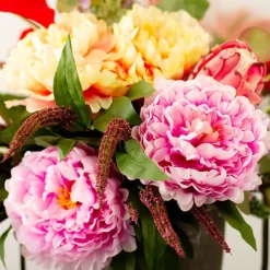 Princess Peony Red (16cmDx80cmH)