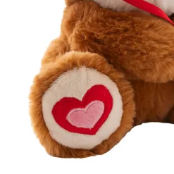 Puppy Harrold w Only For You Heart Plush Toy Brown (21cmST)