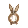 Rabbit Wreath Brown (30x54cmH)