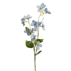 Raspberry Flower Spray Blue (65cmH)