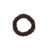 Rattan Base Wreath Brown (20cmD)