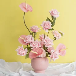 Real Touch Anthurium Soft Pink (63cmH)