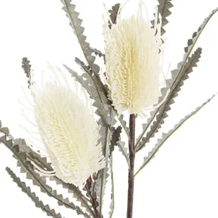 Real Touch Australian Banksia x 2 Head Spray Cream (80cmH)