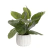 Real Touch Calathea Potted Plant Green (48cmH)