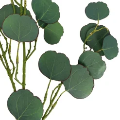 Real Touch Double Faced Eucalyptus Spray Dark Green (80cmH)