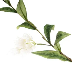 Real Touch Eucalyptus Ficifolia Gum Spray White (110cmH)
