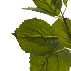 Real Touch Hydrangea Leaf Spray Green (70cmH)