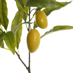 Real Touch Mango Spray Branch Green (73cmH)