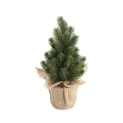 Real Touch Mini Table Top Tree Green (31cmH)