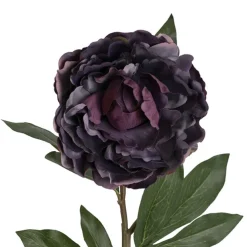 Real Touch Peony Stem Dark Purple (15cmDx68cmH)