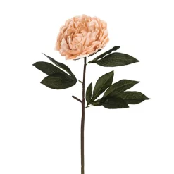 Real Touch Peony Stem Nude Beige (15cmDx68cmH)