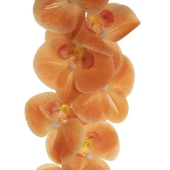 Real Touch Phalaenopsis Orchid Stem x7 Apricot (85cmH)