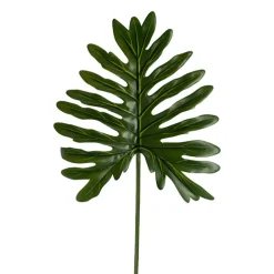 Real Touch Philo Fingers Leaf Long Stem Green (85cmH)