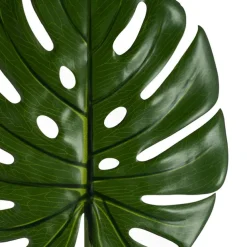 Real Touch Philo Monstera Leaf Long Stem Green (85cmH)
