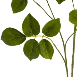 Real Touch Rose Leaf Spray Green (95cmH)