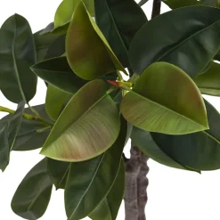 Real Touch Rubber Tree Green (175cmH)