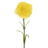 Real Touch Ruffle Carnation Stem Bright Yellow (9cmDx52cmH)