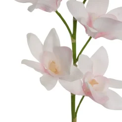 Real Touch Singapore Orchid x5 Flowers Cream Pink (64cmH)