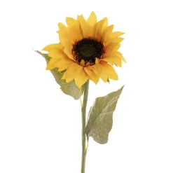Real Touch Sunflower Stem Yellow (16cmDx60cmH)