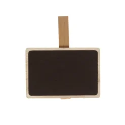 Rectangle Chalkboard Peg Small (6.5x4.5cm) Pack 4