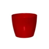 Regal Pot 13.5Dx11.5cmH Red