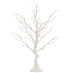 Resin Manzanita Table Top Tree White (80cmH)