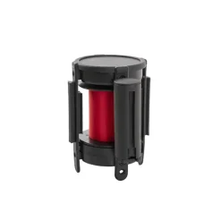 Retractable Bollard Barrier Belt Pack 2 Red (2mL)