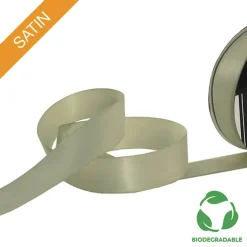 Ribbon Bio-Poly Blend Deluxe Satin Sage Green (25mmx25m)