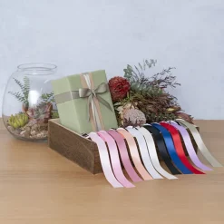 Ribbon Bio-Poly Blend Deluxe Satin Pink Delight (25mmx25m)