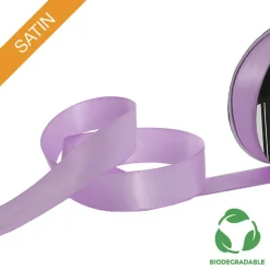 Ribbon Bio-Poly Blend Deluxe Satin Lilac (25mmx25m)