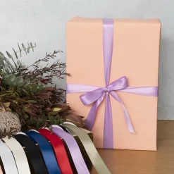 Ribbon Bio-Poly Blend Deluxe Satin Lilac (25mmx25m)