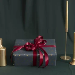 Ribbon Bio-Poly Blend Deluxe Satin Burgundy (25mmx25m)