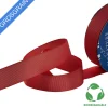 Ribbon Bio-Poly Blend Grosgrain Rouge Red (25mmx25m)