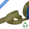 Ribbon Bio-Poly Blend Grosgrain Olive Green (25mmx25m)
