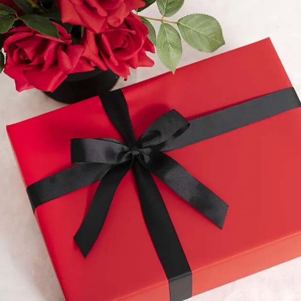 Ribbon Bio-Poly Blend Grosgrain Black (25mmx25m)