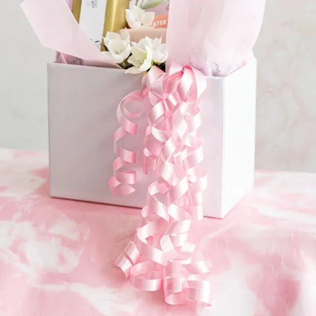 Ribbon Curling 10mm Light Pink (10mmx100m)