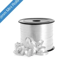 Ribbon Curling 5mm Mini Roll White (5mmx85m)