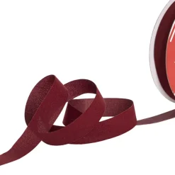 Ribbon Deluxe Velvet Cut Edge Deep Red (15mmx20m)