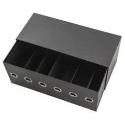 Ribbon Dispenser Box Black (36x15x15cmH)