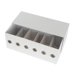 Ribbon Dispenser Box White (36x15x15cmH)