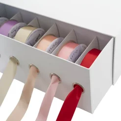 Ribbon Dispenser Box White (36x15x15cmH)