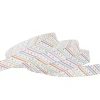 Ribbon Grosgrain Pastel Delight on White (15mmx25m)