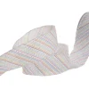 Ribbon Linen Pastel Delight on White Wire Edge (50mmx20m)