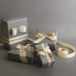 Ribbon Plain Grosgrain Champagne (15mmx20m)