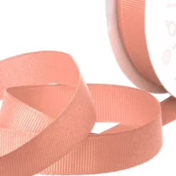 Ribbon Plain Grosgrain Rose Gold (25mmx20m)