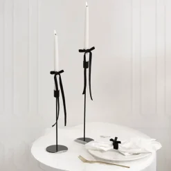 Ribbon Premium Plush Velvet Woven Edge Black (10mmx20m)