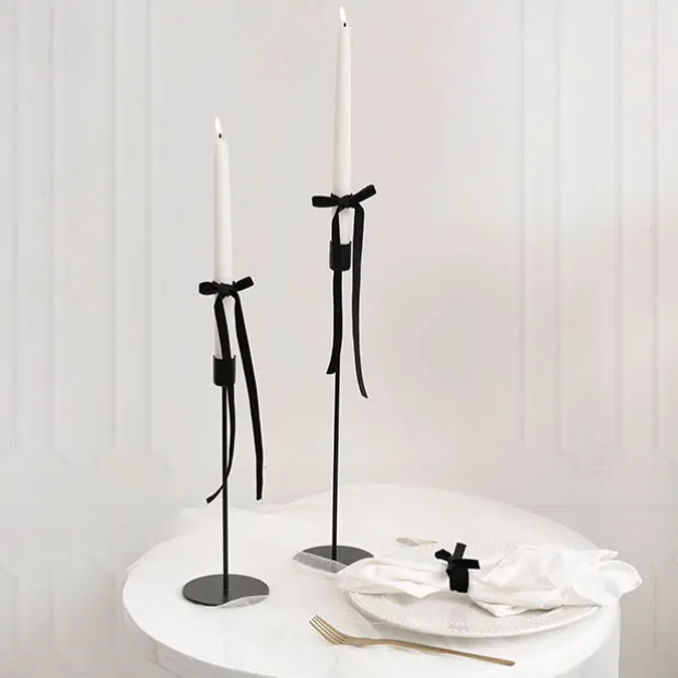 Ribbon Premium Plush Velvet Woven Edge Black (10mmx20m)