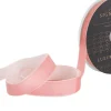 Ribbon Premium Plush Velvet Woven Edge Baby Pink (25mmx20m)