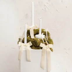 Ribbon Premium Plush Velvet Woven Edge Ivory (38mmx20m)